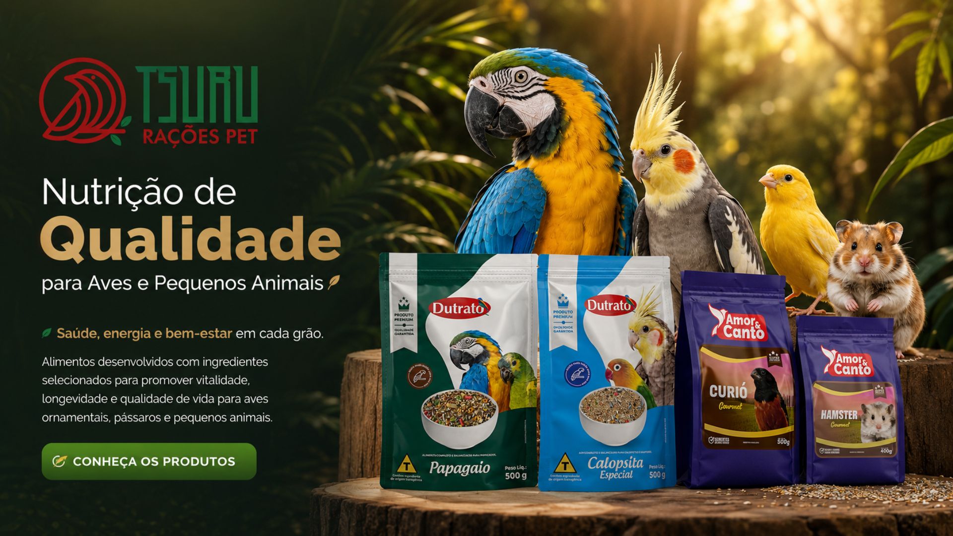 Tsuru Nutrição Premium - Banner 1